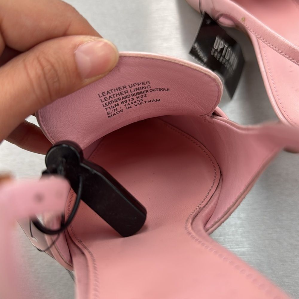 Tory‎ Burch Pink Slingback Heels - Picture 4 of 6